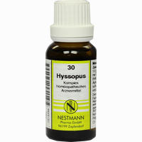 Hyssopus Kompl Nestm 30 Dilution 50 ml - ab 6,08 €