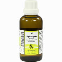 Hyssopus Kompl Nestm 30 Dilution 50 ml - ab 6,08 €