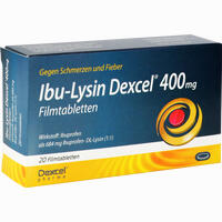 Ibu- Lysin Dexcel 400 Mg Filmtabletten 20 Stück