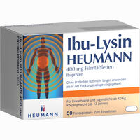 Ibu- Lysin Heumann 400 Mg Filmtabletten 50 Stück