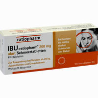 Ibu- Ratiopharm 200 Akut Schmerztabletten Filmtabletten 10 Stück - ab 1,07 €