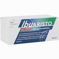 Ibuaristo Akut 400 Mg Filmtabletten  50 Stück - ab 0,75 €