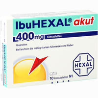 Ibuhexal Akut 400 Filmtabletten 10 Stück - ab 1,44 €