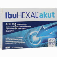 Ibuhexal Akut 400 Filmtabletten 10 Stück - ab 1,12 €