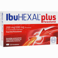 Ibuhexal Plus Paracetamol 200 Mg/500 Mg Filmtabletten 10 Stück - ab 2,25 €