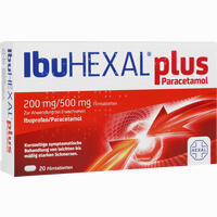 Ibuhexal Plus Paracetamol 200 Mg/500 Mg Filmtabletten 10 Stück - ab 2,25 €