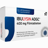 Ibulysin Adgc 400 Mg Filmtabletten 10 Stück - ab 2,26 €