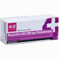 Ibuprofen Abz 200 Mg Filmtabletten  10 Stück - ab 1,28 €