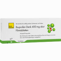 Ibuprofen Denk 400 Mg Akut Filmtabletten 20 Stück