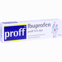 Ibuprofen Proff 5 % Gel Gel 50 g - ab 4,51 €