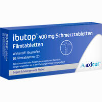 Ibutop 400mg Schmerztabletten Filmtabletten Axicorp pharma 10 Stück