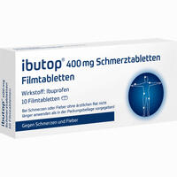 Ibutop 400mg Schmerztabletten Filmtabletten  axicorp Pharma GmbH 10 Stück