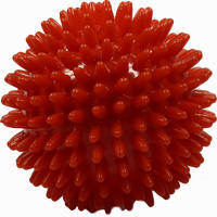 Igelball Rot 9cm 1 Stück 