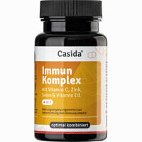 Immun Komplex Vitamin C+ Zink+ Selen+ Vitamin D3 60 Stück