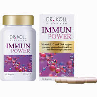 Immun Power Dr. Koll Vitamin C Vitamin D Zink 60 Stück