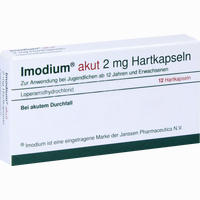 Imodium Akut Hartkapseln Kohlpharma 6 Stück - ab 3,04 €