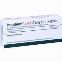 Imodium Akut Hartkapseln kohlpharma GmbH 6 Stück