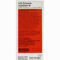 Infi- Drosera- Injektion N Ampullen 50 x 1 ml - ab 10,76 €