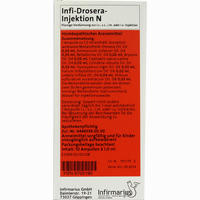 Infi- Drosera- Injektion N Ampullen 50 x 1 ml - ab 10,79 €