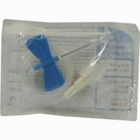 Infusionszubehör Butterfly 23g Blau Kanülen 1 Stück