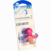 Inhalationssauger Gr. 2 Aus Latex 6- 18 Monate Himbeer 1 Stück