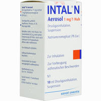 Intal N Aerosol Dosieraerosol 10 ml