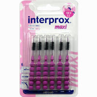Interprox Reg Maxi Lila Interdentalbürste Blister Zahnbürste 6 Stück