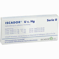 Iscador U C Hg Serie 0 Injektionslösung 7 x 1 ml - ab 50,09 €