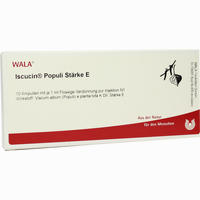 Iscucin Populi Stärke E Ampullen 10 x 1 ml
