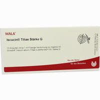 Iscucin Tiliae Stärke G Ampullen 10 x 1 ml