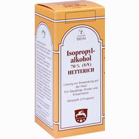 Isopropylalkohol 70% Hetterich 100 ml - ab 2,84 €