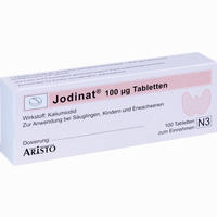 Jodinat 100ug Tabletten  50 Stück - ab 1,41 €