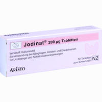 Jodinat 200ug Tabletten  50 Stück - ab 2,11 €