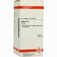 Jodum D6 Tabletten 80 Stück - ab 6,09 €
