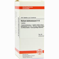 Kalium Bichrom D12 Tabletten 200 Stück