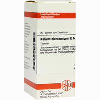 Kalium Bichrom D6 Tabletten 80 Stück - ab 6,64 €