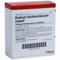 Kalium Bichromicum- Injeel Ampullen  10 Stück 