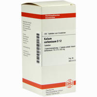 Kalium Carb D12 Tabletten 80 Stück - ab 7,00 €