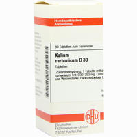 Kalium Carb D30 Tabletten 80 Stück