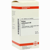 Kalium Carb D30 Tabletten 80 Stück - ab 6,14 €