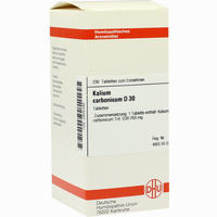 Kalium Carb D30 Tabletten 200 Stück