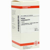 Kalium Carb D4 Tabletten 80 Stück - ab 7,19 €