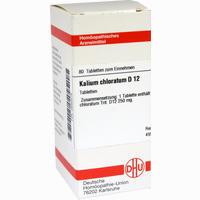 Kalium Chlorat D12 Tabletten 80 Stück - ab 6,77 €