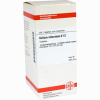 Kalium Chlorat D12 Tabletten 80 Stück - ab 8,39 €