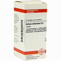 Kalium Chlorat D6 Tabletten 80 Stück - ab 6,77 €