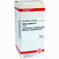 Kalium Jodat D4 Tabletten 80 Stück - ab 6,50 €