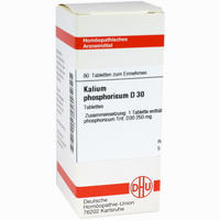 Kalium Phos D30 Tabletten 80 Stück - ab 5,87 €