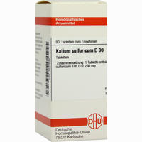 Kalium Sulfuricum D30 Tabletten 80 Stück