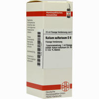 Kalium Sulfuricum D8 Dilution 20 ml