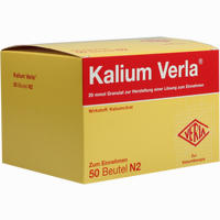 Kalium Verla Granulat  20 Stück - ab 3,17 €